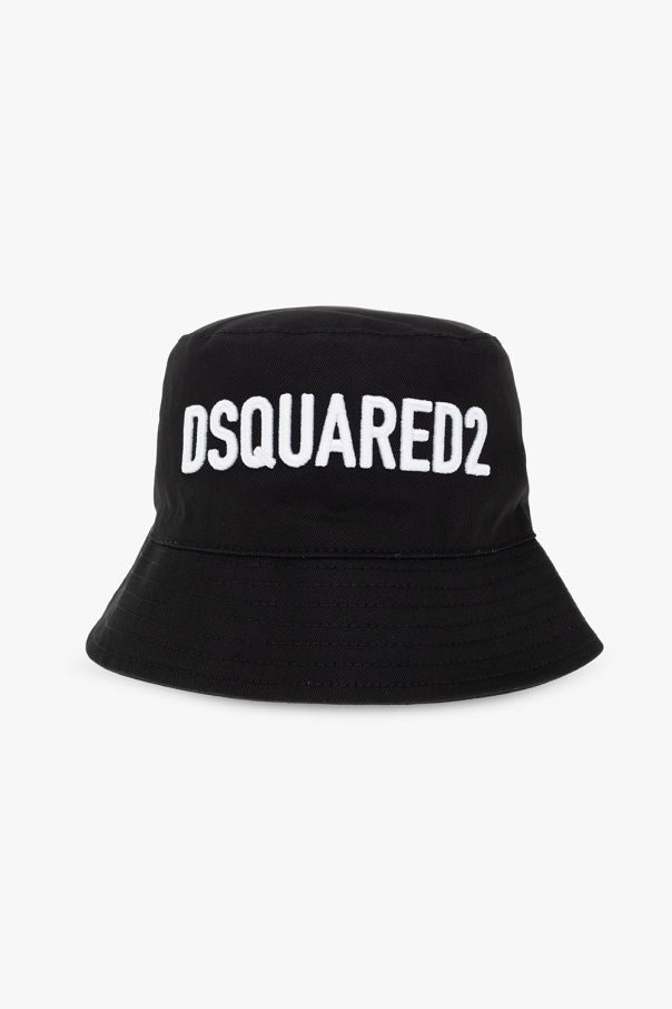 Dsquared2 Kids Bucket women hat with logo